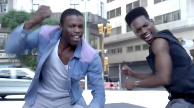 Vatten, Musik, Evian, dans, Reklam, Barn